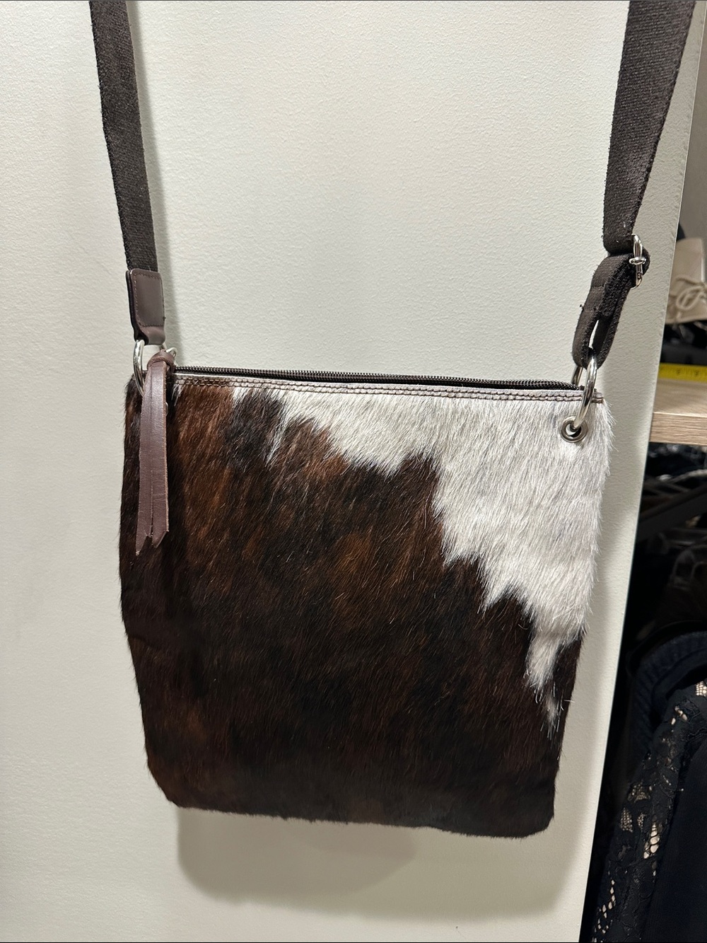 Cowhide bag
